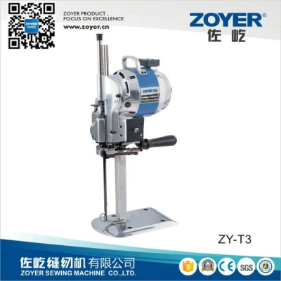 Zoyer Eastman Km Auto-Sharpening Couteau droit Machine de découpe de tissu (ZY-T3)