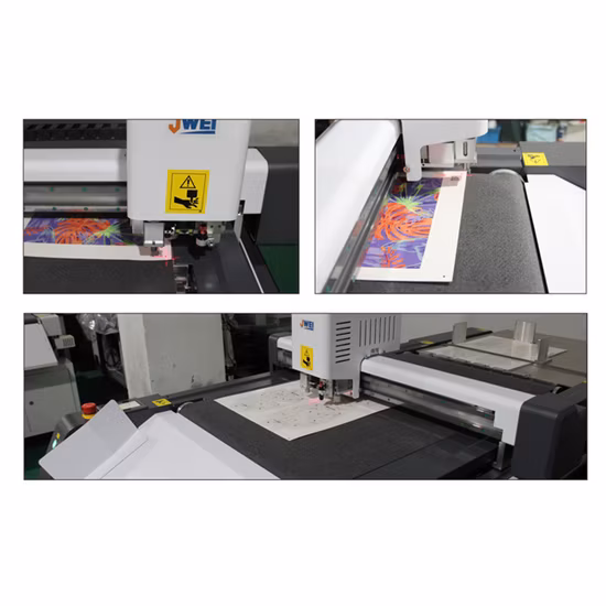 Kiss Cut pour autocollant adhésif Boîte en carton ondulé Traceur de découpe numérique